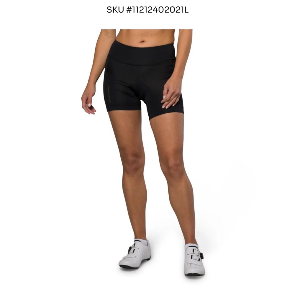 Pearl Izumi 5” Black Women's Sugar Cycling Shorts
